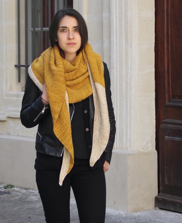 châle Cité Cléonis 02  Un châle Cité ch  le Cit   Cl  onis 02 640x785