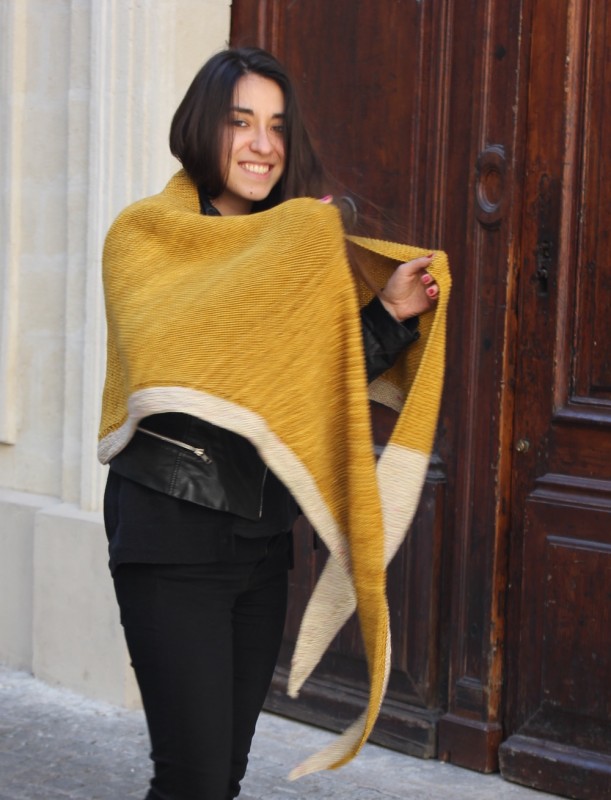 châle Cité Cléonis 08  Un châle Cité ch  le Cit   Cl  onis 08 611x800