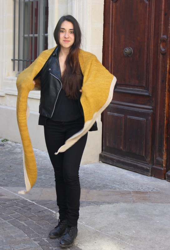 châle Cité Cléonis 09  Un châle Cité ch  le Cit   Cl  onis 09 545x800