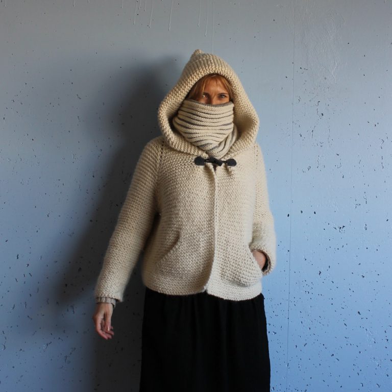 Du point mousse…une veste veste tricot femme Du point mousse…une veste IMG 1838 768x768